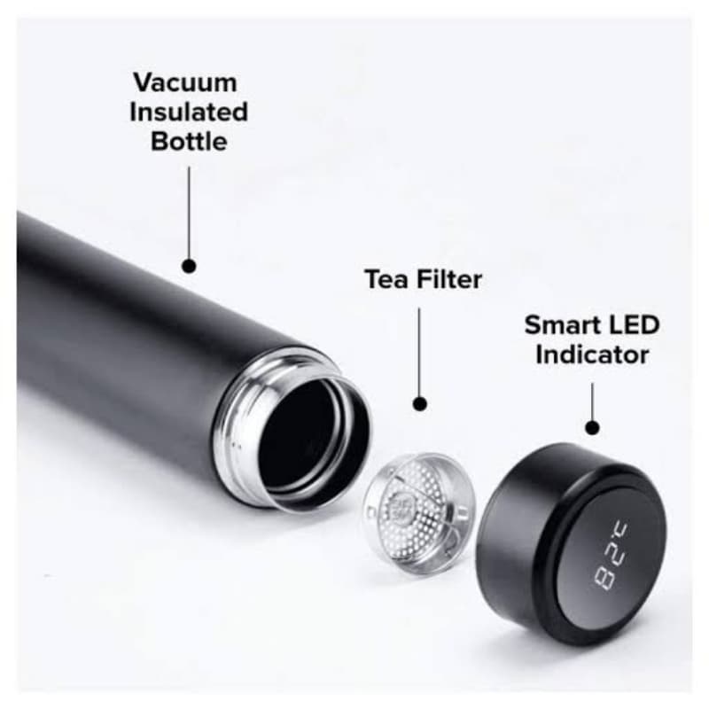 Smart Water Bottle Digital LED Temperature Display Bottle