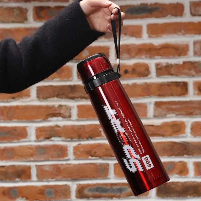 Sports Stainless Steel Hot and Cold Water Bottle