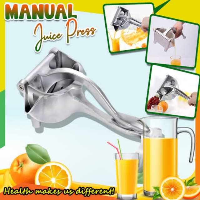 Manual Fruits Juice Press Juicer Steel