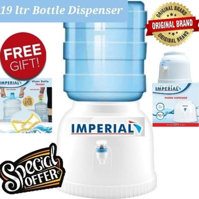 Water Dispenser Stand with Tap & Free Gift Bottle Handle