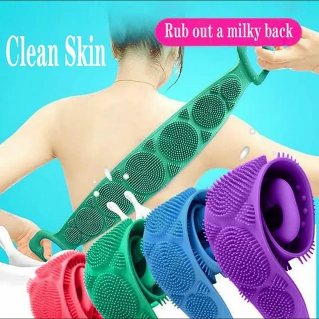 Bath Belt Silicone Shower Cleaning Belt