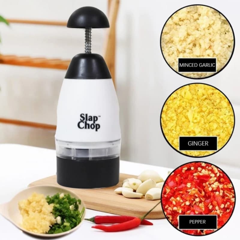 Slap Chop Vegetables Ginger Garlic Pepper Chilli Chopper Mesher