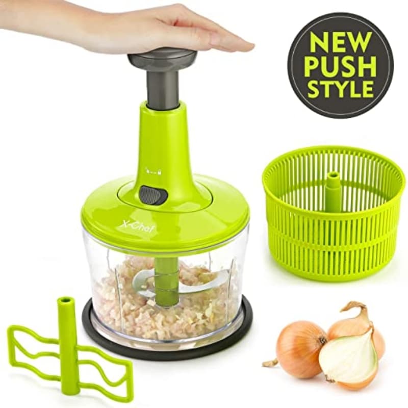 Push Chopper Mincer for Vegetables Meat Chopper