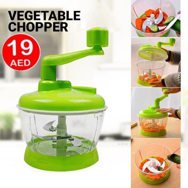 Manual Rolling Vegetables Chopper Mincer Meat Chopper for Kitchen