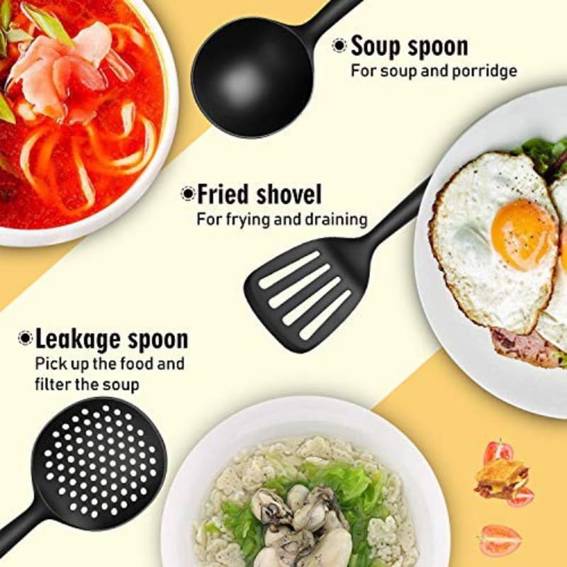 Non Stick Utensils Set of 6 Pieces for Kitchen Use