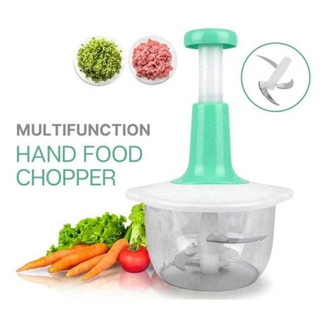 Multifunctional Hand Push Food Chopper for Meat Vegetables Fruits Mincer Me