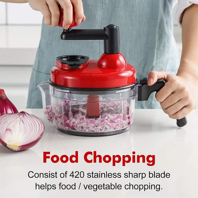 Food Chopper Onion Potato Meat Vegetables Cutter Mesher