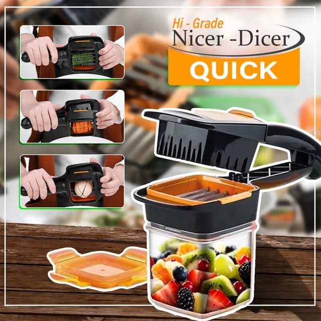 Quick Nicer Dicer Chopper Potato Slicer for Vegeta