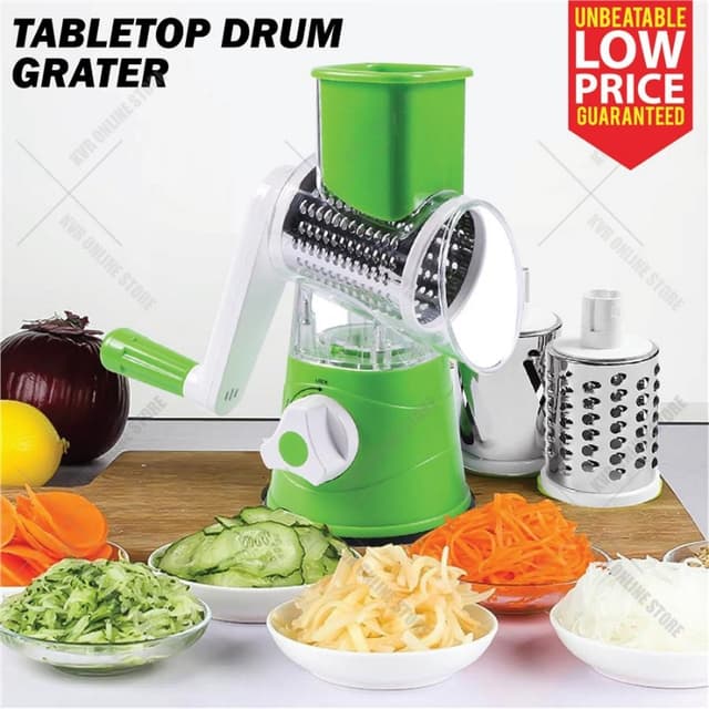 Table Top Grater for Vegetables & Fruits Mesher