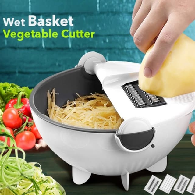 Wet Strainer Basket Vegetables Cutter Slicer Grater