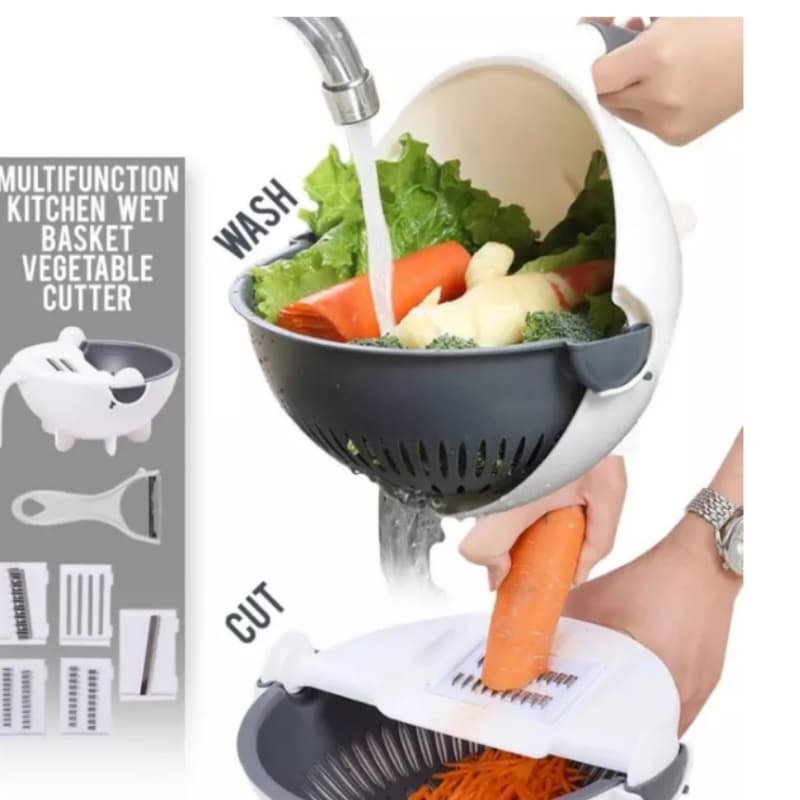 Wet Strainer Basket Vegetables Cutter Slicer Grater