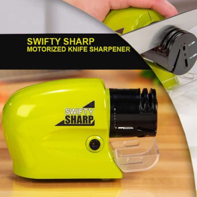 Swifty Sharp Knife Scissors Sharpener Motorized Tool
