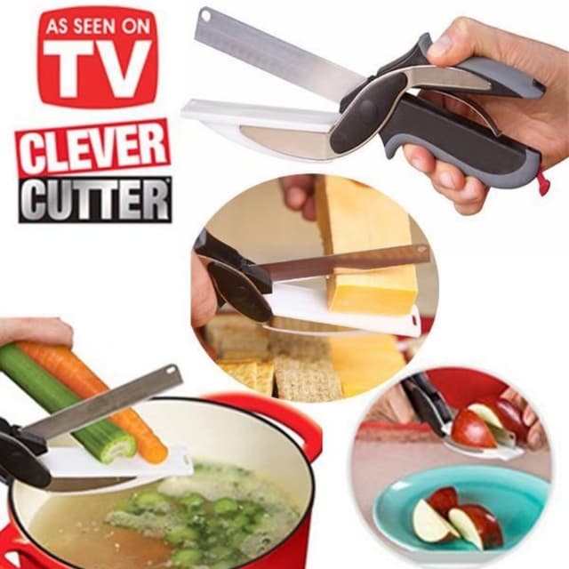 Clever Cutter for Fruits & Vegetables Stainless Steel