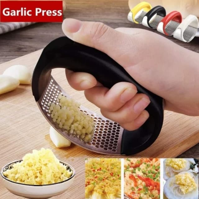 Garlic Press Manual Hand Chopper for Chilli Ginger