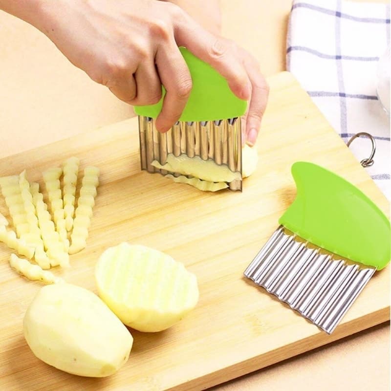Zig Zag Potato Cucumber Carrot Vegetables Cutter for Salad