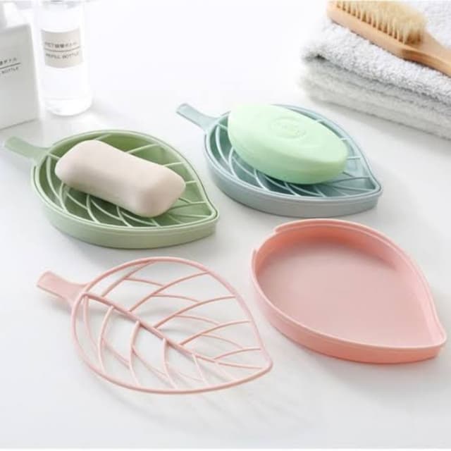 Leaf Soap Tray Soap Holder for Bathroom Kitchen