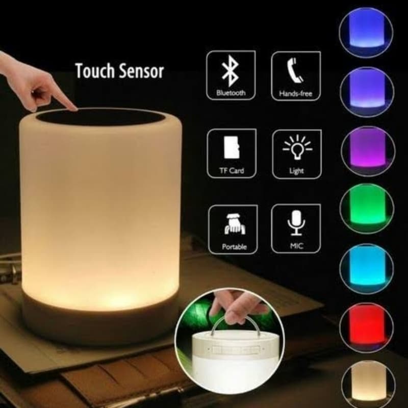 LED Color Changing Touch Bluetooth Speaker