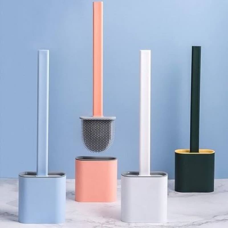 Silicone Toilet Brush for Bathroom
