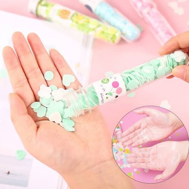Soap Flakes Bottle Mini Paper Soap 100pcs in Bottle