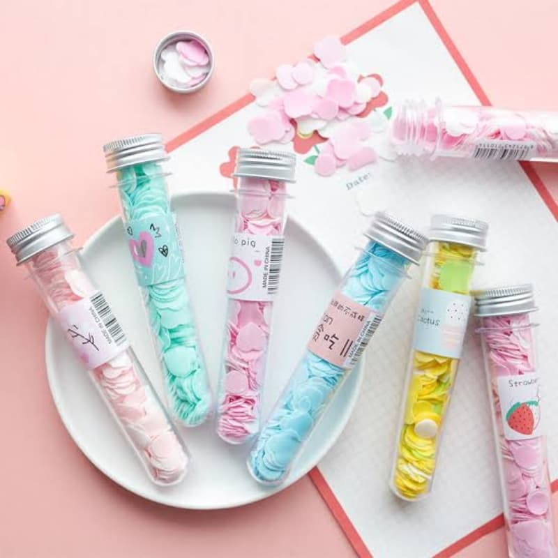 Soap Flakes Bottle Mini Paper Soap 100pcs in Bottle