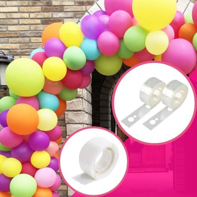 Balloon Glue Dots for Decoration 100pcs dot Pack