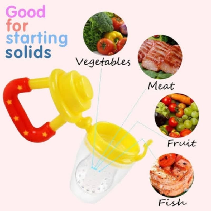 Baby Spoon Feeding Bottle, 360 Gyro Bowl & Fruit Pacifier
