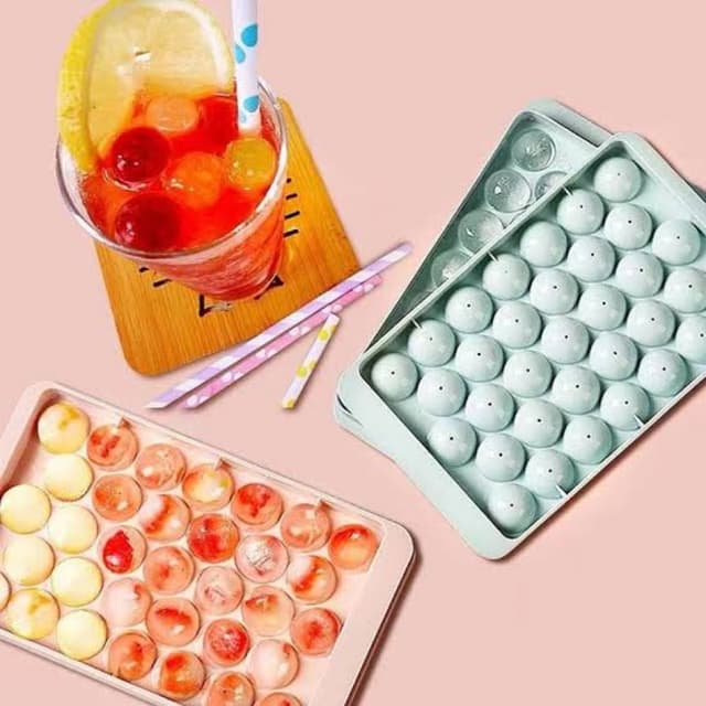 Ice Ball Tray Mould 33 Grids Ice Tray