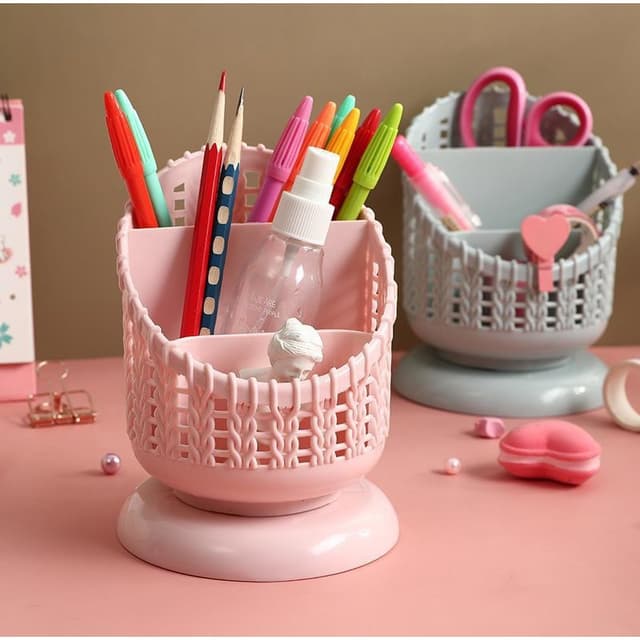 Stationary & Accessories Holder Round Basket