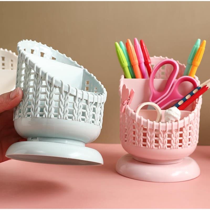Stationary & Accessories Holder Round Basket