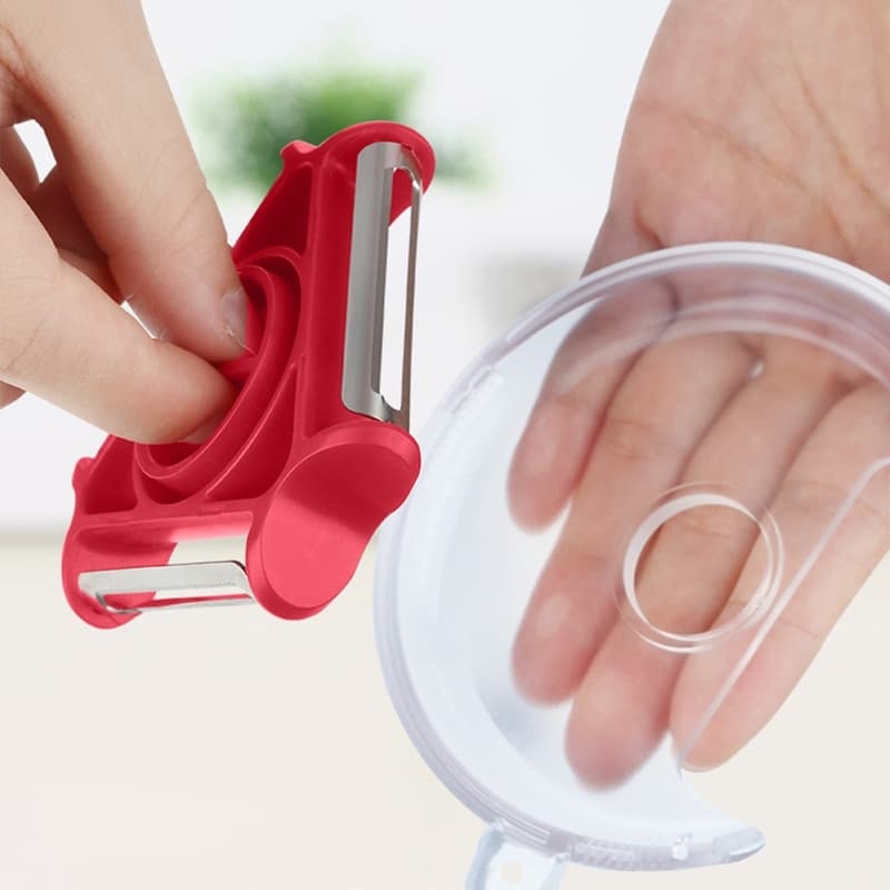 3 in 1 Triangle Rotating Peeler for Fruits & Vegetables