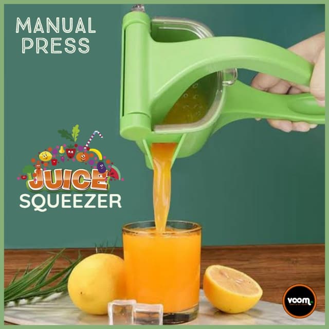 Manual Fruit Juice Squeezer Fruits Press Juicer Plastic