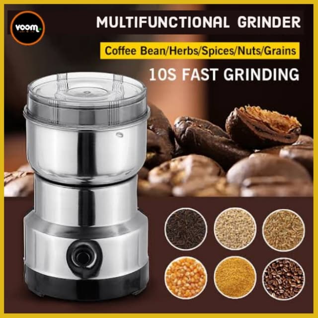 Electric Mini Grinder for Spices Pulses Rice Coffee