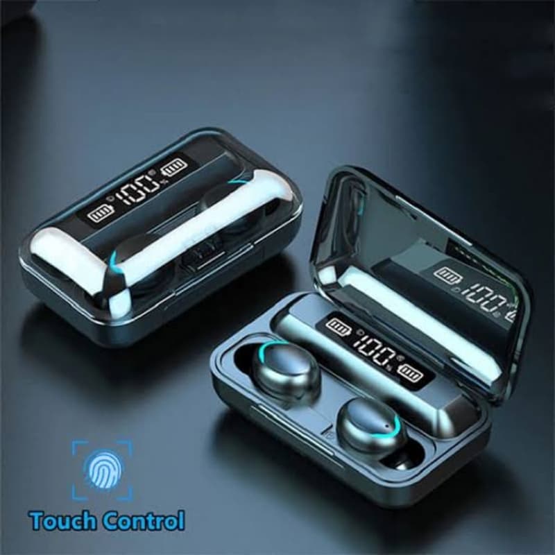 F9-5 TWS Bluetooth 5.0 Earbuds 3D Smart Touch Control HIFI Music LED Displa
