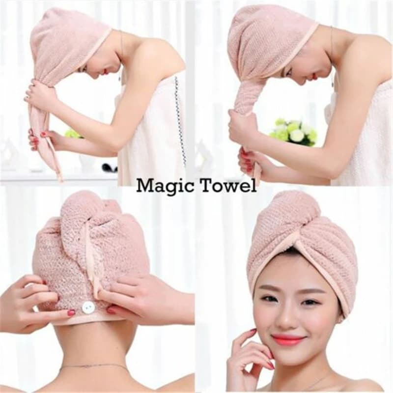 Hair Wrap Drying Towel for bath