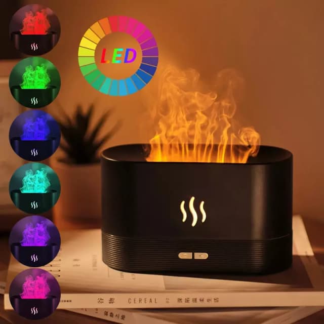 Armotherapy Flame Humidifier Fragrance Air Diffuser