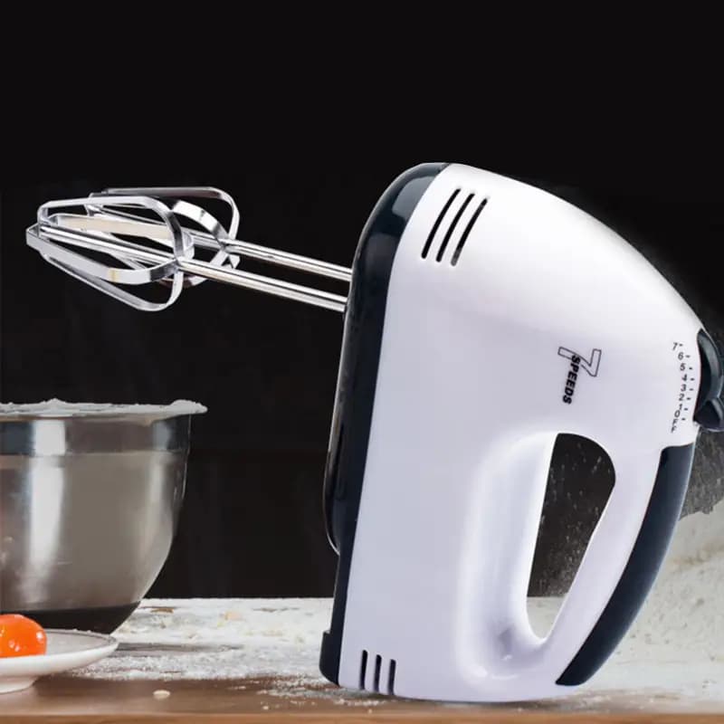 Electric Beater High Speed Hand Mixer Egg Beater For Cake Making and Whipping Cream with 7 Speed Control