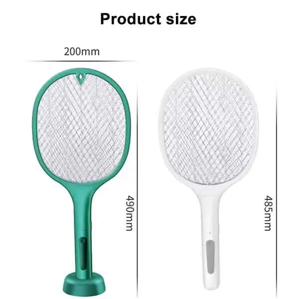 2 in 1 Mosquito Swatter Racket UV Mosquito Killer Night Lamp